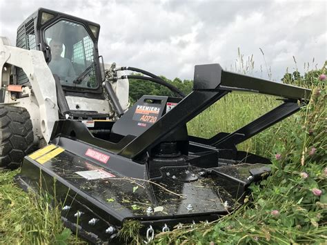 brush cutter skid steer heavy trees|skid steer brush mower attachment.